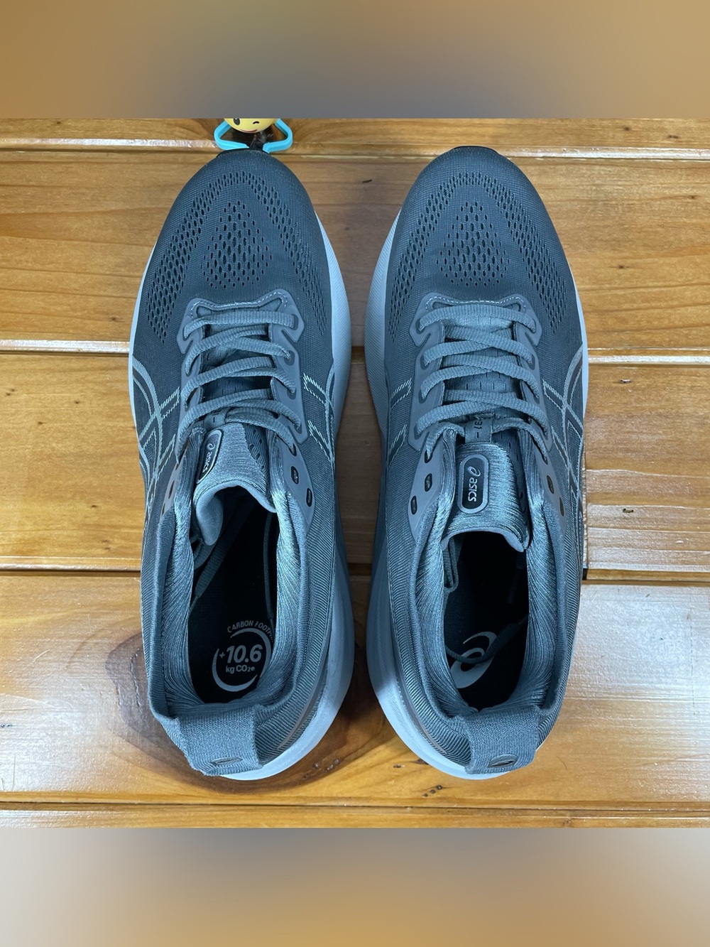 ASICS GEL Kayano 31 Men Size 12 Steel Grey Stability Running Cushion 1011B867 - Picture 11 of 15